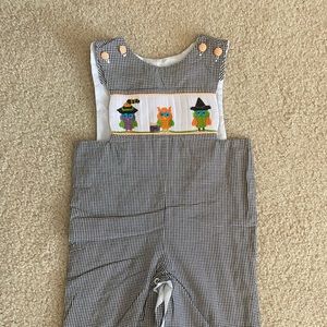 Halloween Smocked longall